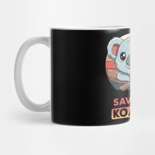 Save the koalas Mug